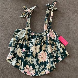 Flowy Crop Top Xhilaration Brand New size XS